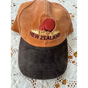 Kia Ora Suede New Zealand Hat - One Size Velcro‎ Back